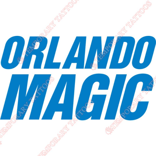 Orlando Magic Customize Temporary Tattoos Stickers NO.1138